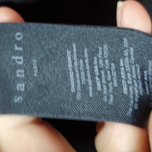 Sandro Mystree Double breasted Coat NWT 34 us size 2 - Picture 6 of 10